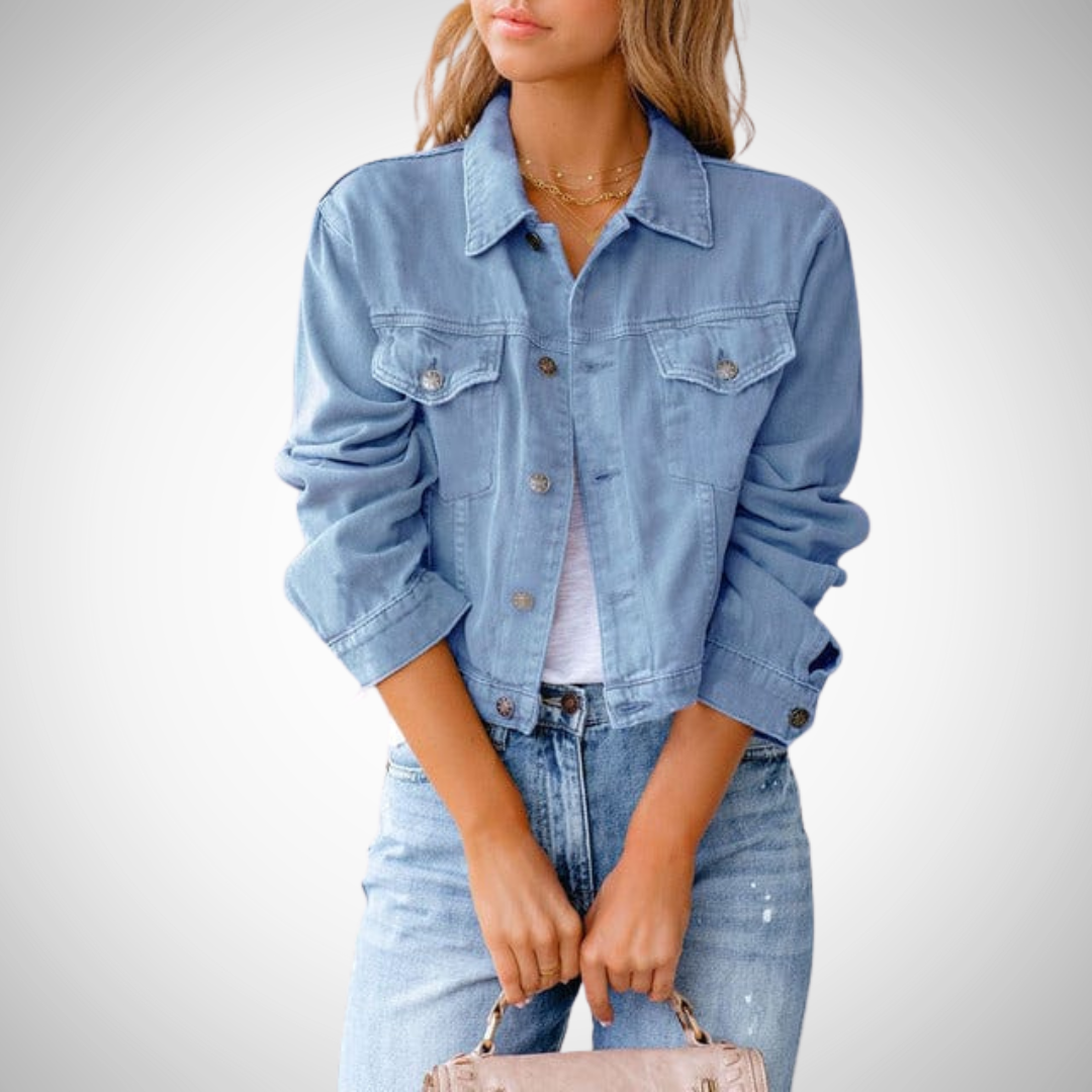Drune | Chic Herbst Denim Jacke Für Frauen