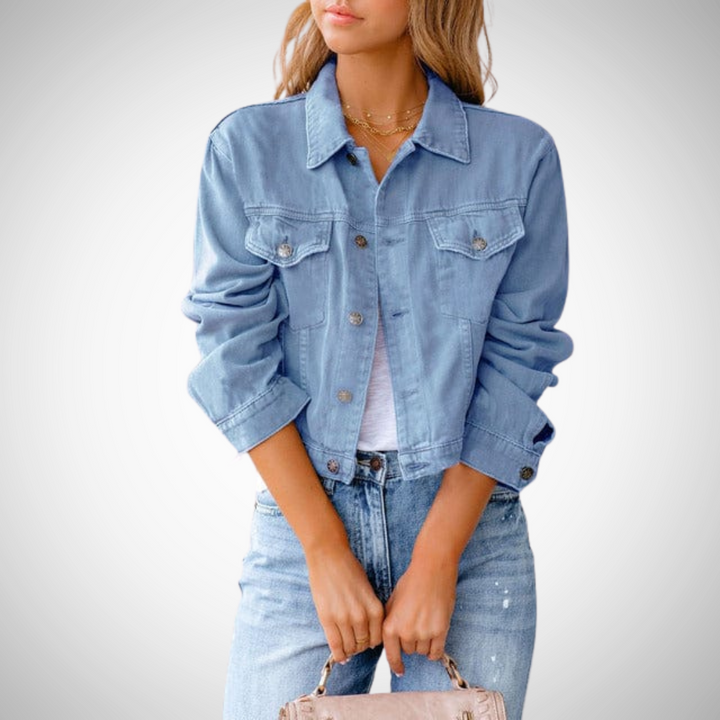 Drune | Chic Herbst Denim Jacke Für Frauen