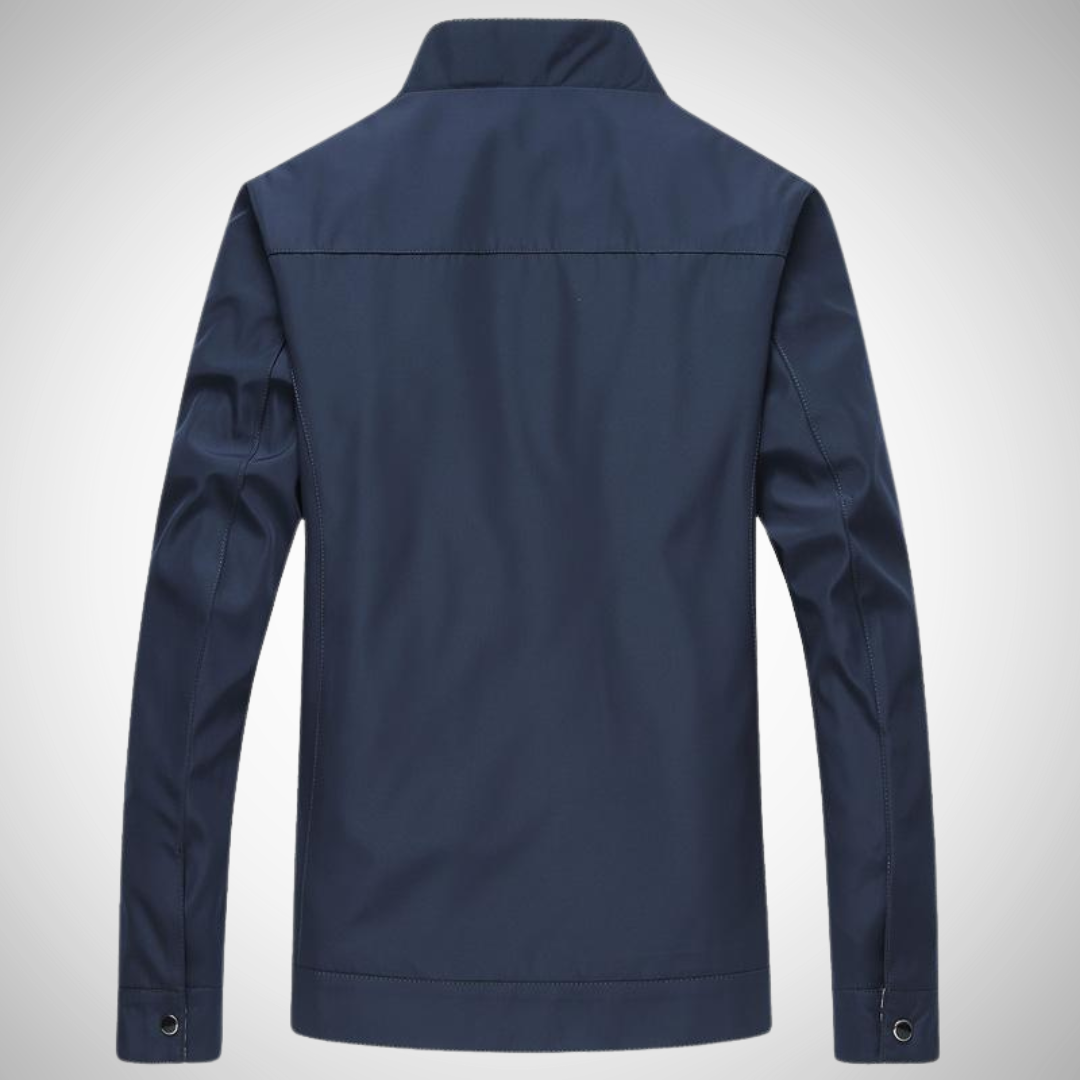 Drune | Herren Zip-Up Freizeitjacke - Stehkragen