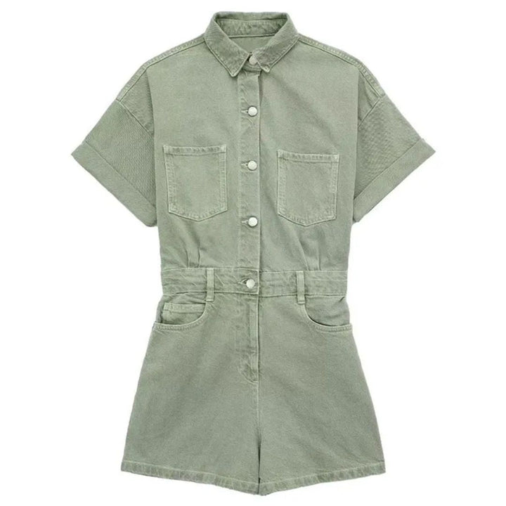 Drune | Slimfit & Sexy denim jumpsuit