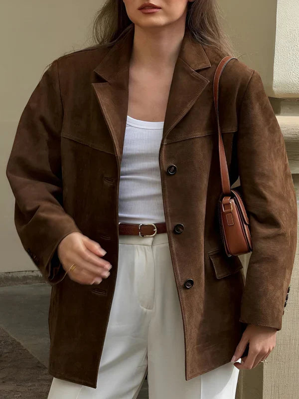 Drune | wildleder blazer