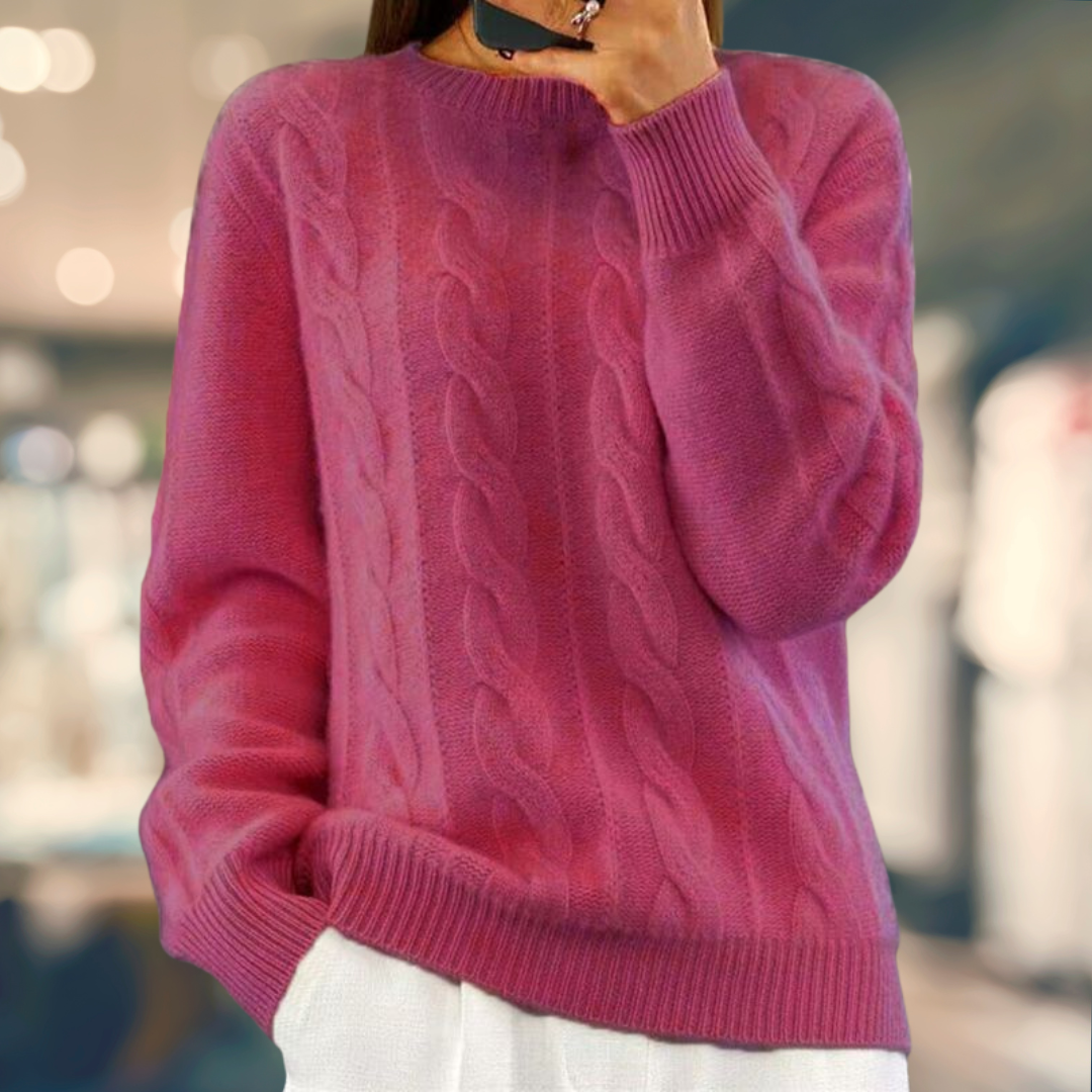 Drune | Kabelgestrickter Pullover