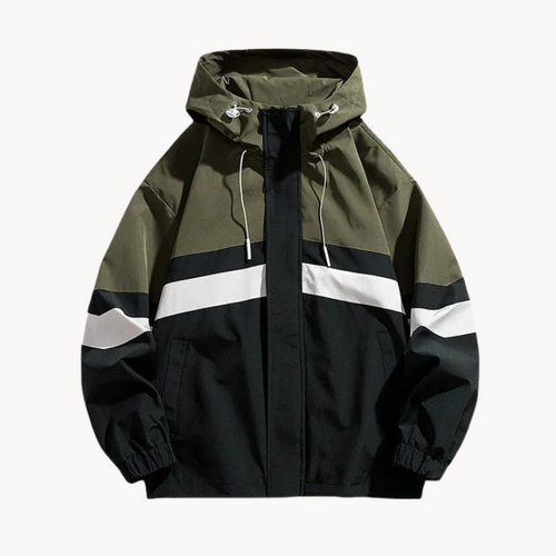 Drune | Wetterfeste Outdoorjacke mit Kapuze für Herren