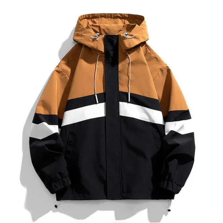 Drune | Wetterfeste outdoorjacke mit kapuze für herren