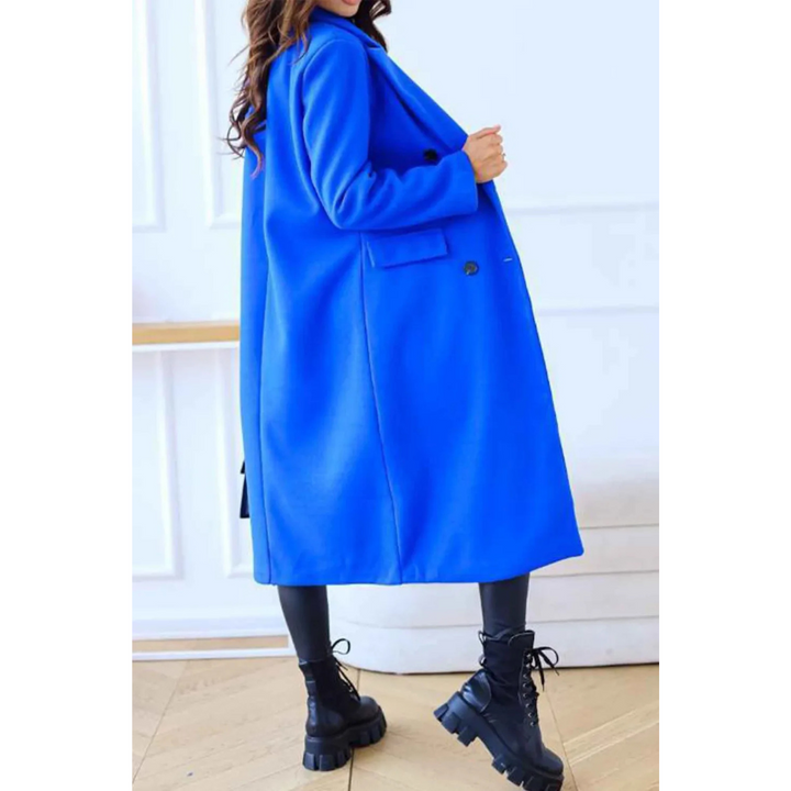 Drune | Langmantel - Oversized Fit - Wollqualität - Doppelt geknöpft - Klassische Details