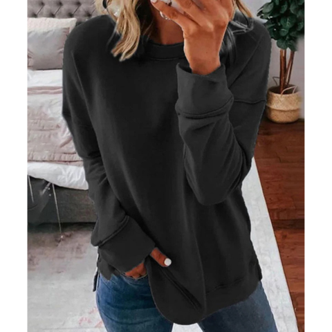 Drune | Lässiger Plus Size Pullover Für Frauen