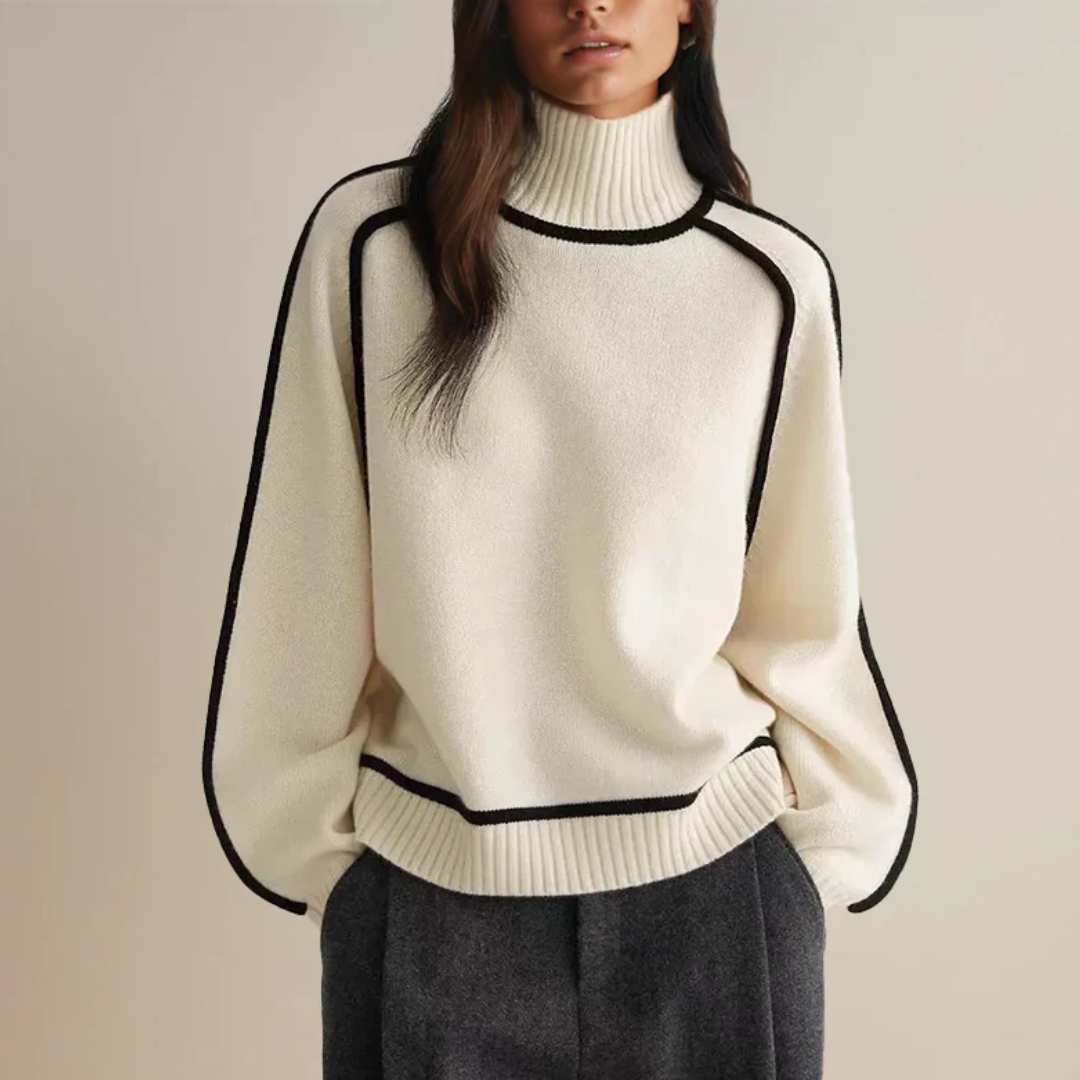 Drune | Klassischer Rollkragenpullover für Damen