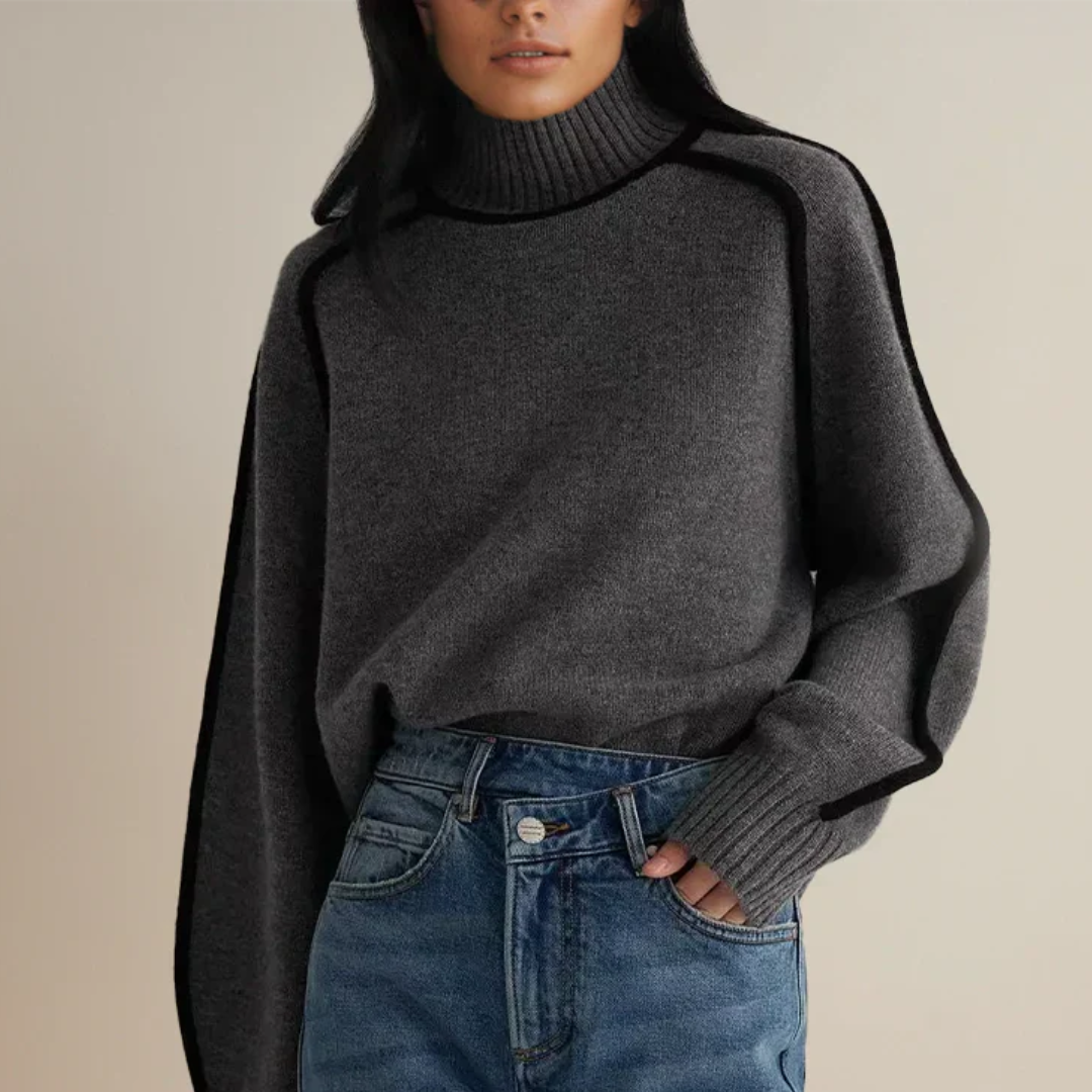 Drune | Klassischer Rollkragenpullover für Damen