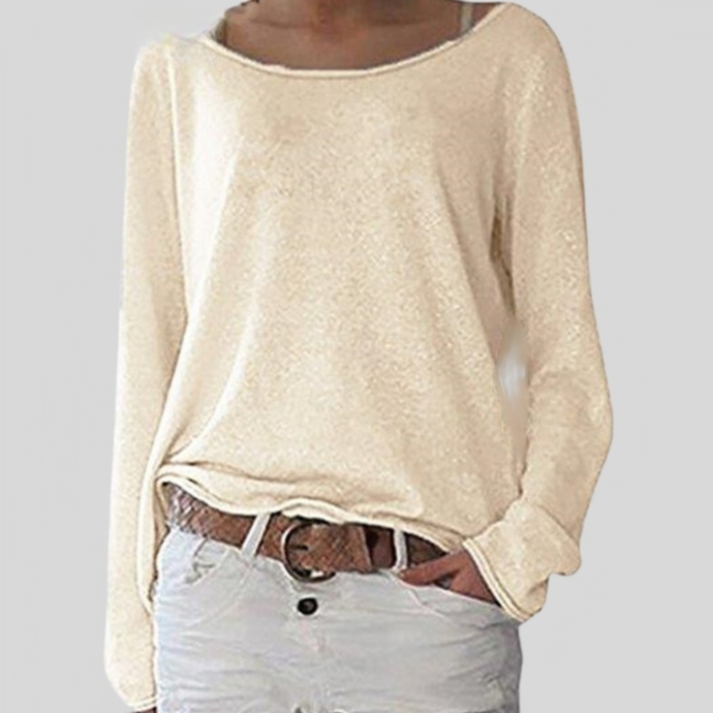 Drune | Elegante Leichte Pullover Mit Rundhalsausschnitt