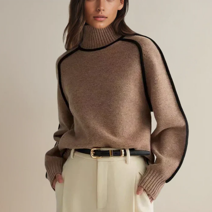 Drune | Klassischer Rollkragenpullover für Damen