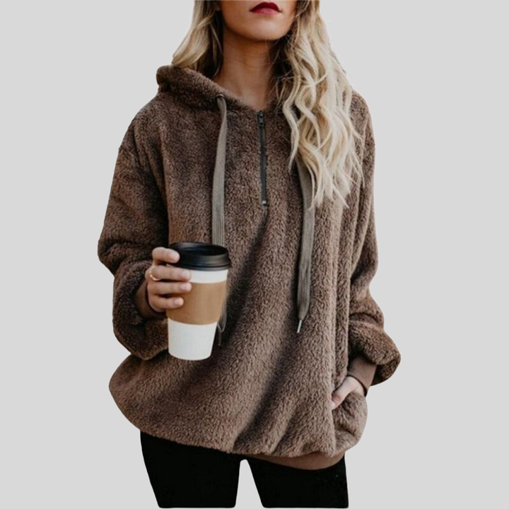 Drune | Kapuzenpullover Übergroß Fit Weich Und Komfortabel Langärmlig Lässig