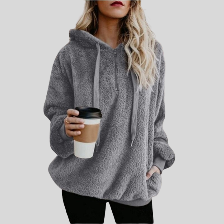 Drune | Kapuzenpullover Übergroß Fit Weich Und Komfortabel Langärmlig Lässig
