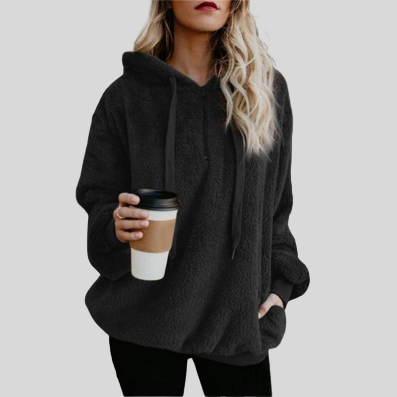 Drune | Kapuzenpullover Übergroß Fit Weich Und Komfortabel Langärmlig Lässig
