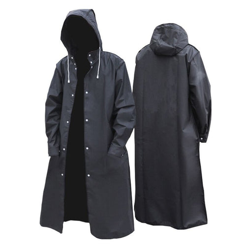 Drune | Unisex langer Regenmantel für Aktivitäten im Freien