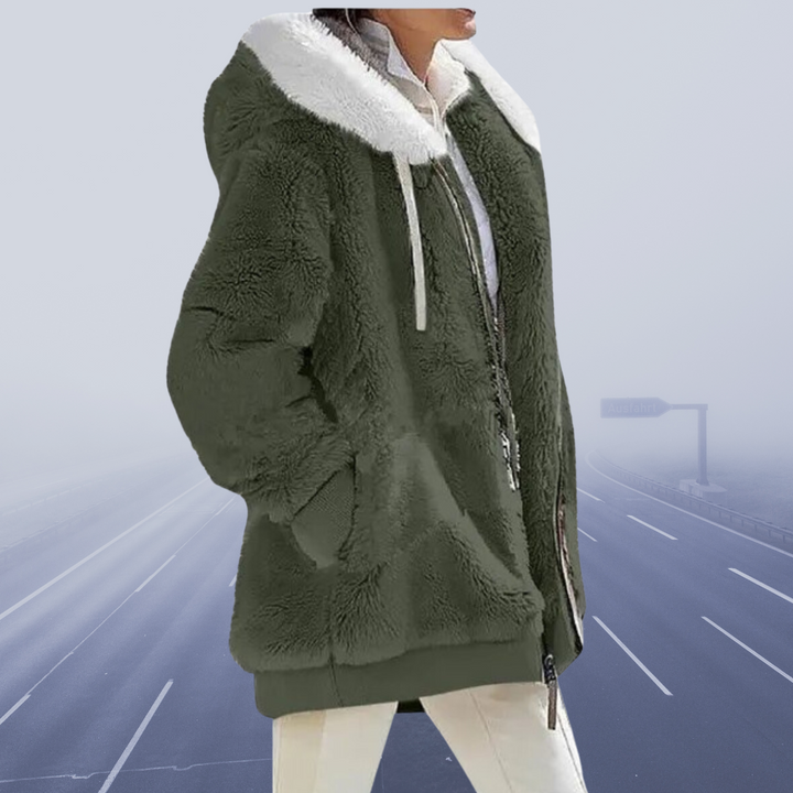 Drune | Übergroß Teddyjacke