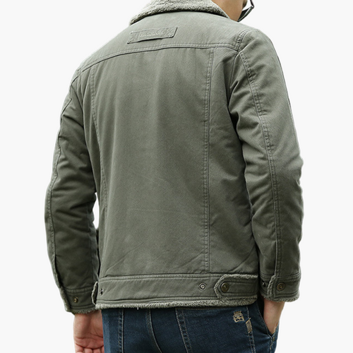 Drune | Freizeitjacke mit Fleecekragen - Modische Outdoor Übergangsjacke für Alltag und Abenteuer