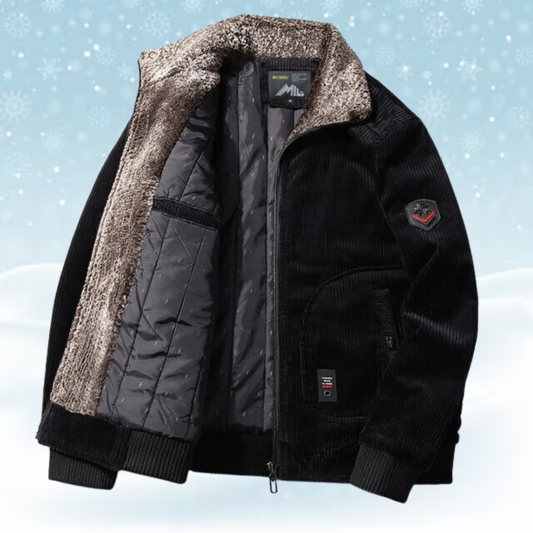 Drune | Legere Winterjacke Mit Pelzkragen