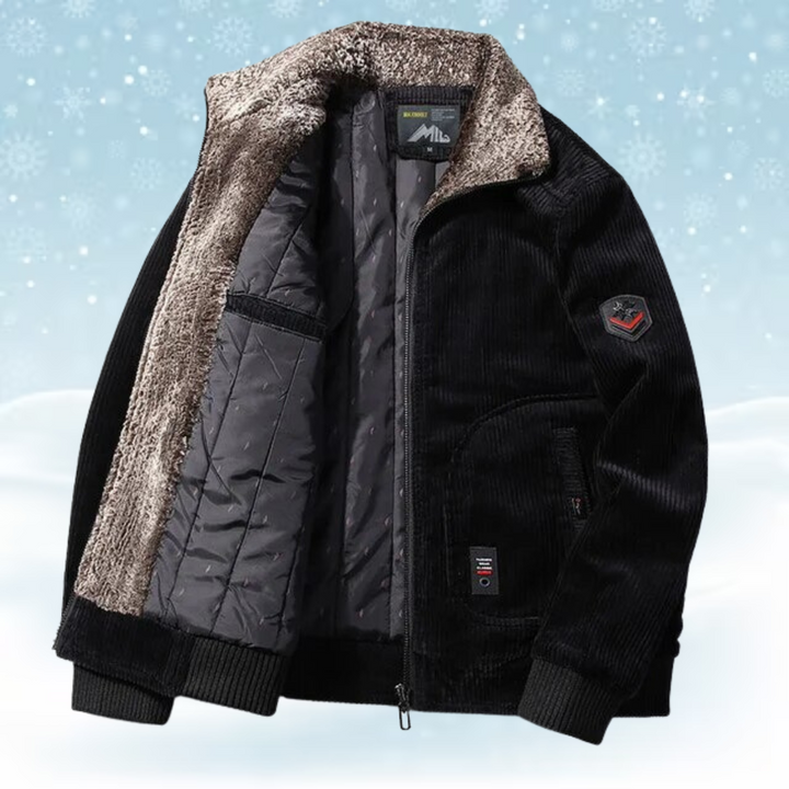 Drune | Legere Winterjacke Mit Pelzkragen
