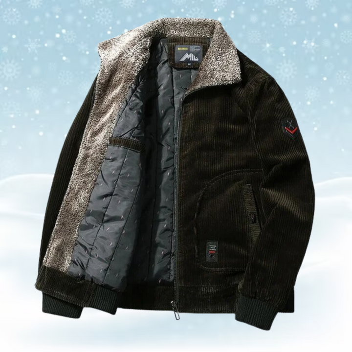 Drune | Legere Winterjacke Mit Pelzkragen