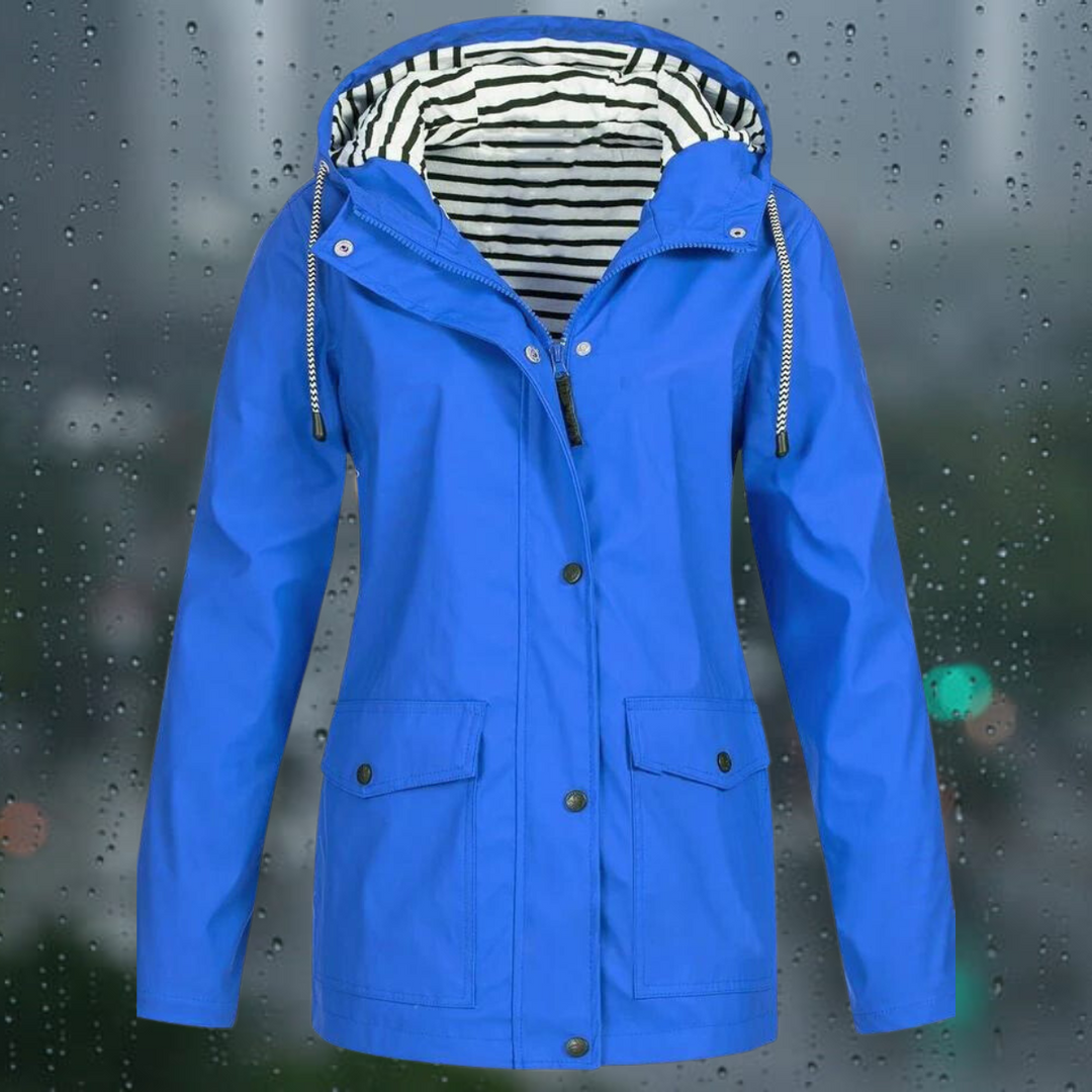 Drune | Lässige Winddichte Regenjacke für Damen