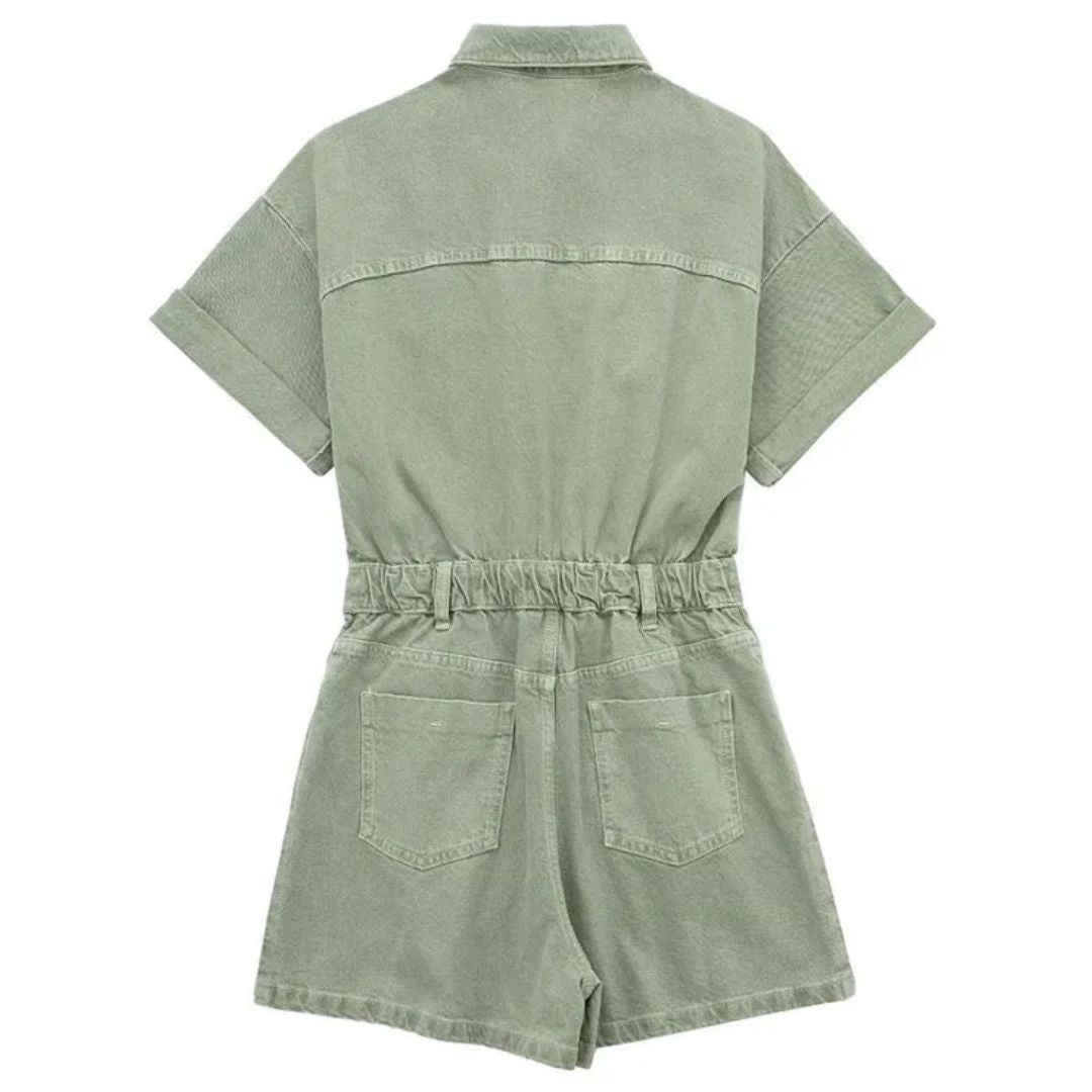 Drune | Slimfit & Sexy denim jumpsuit