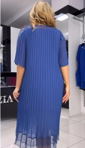 Drune | Atemberaubendes Plissee-Kleid