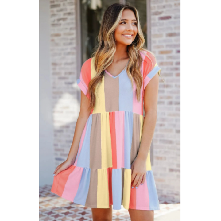 Drune | Damen Buntes Kleid