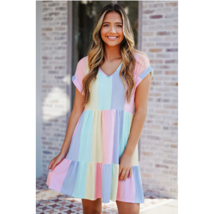 Drune | Damen Buntes Kleid