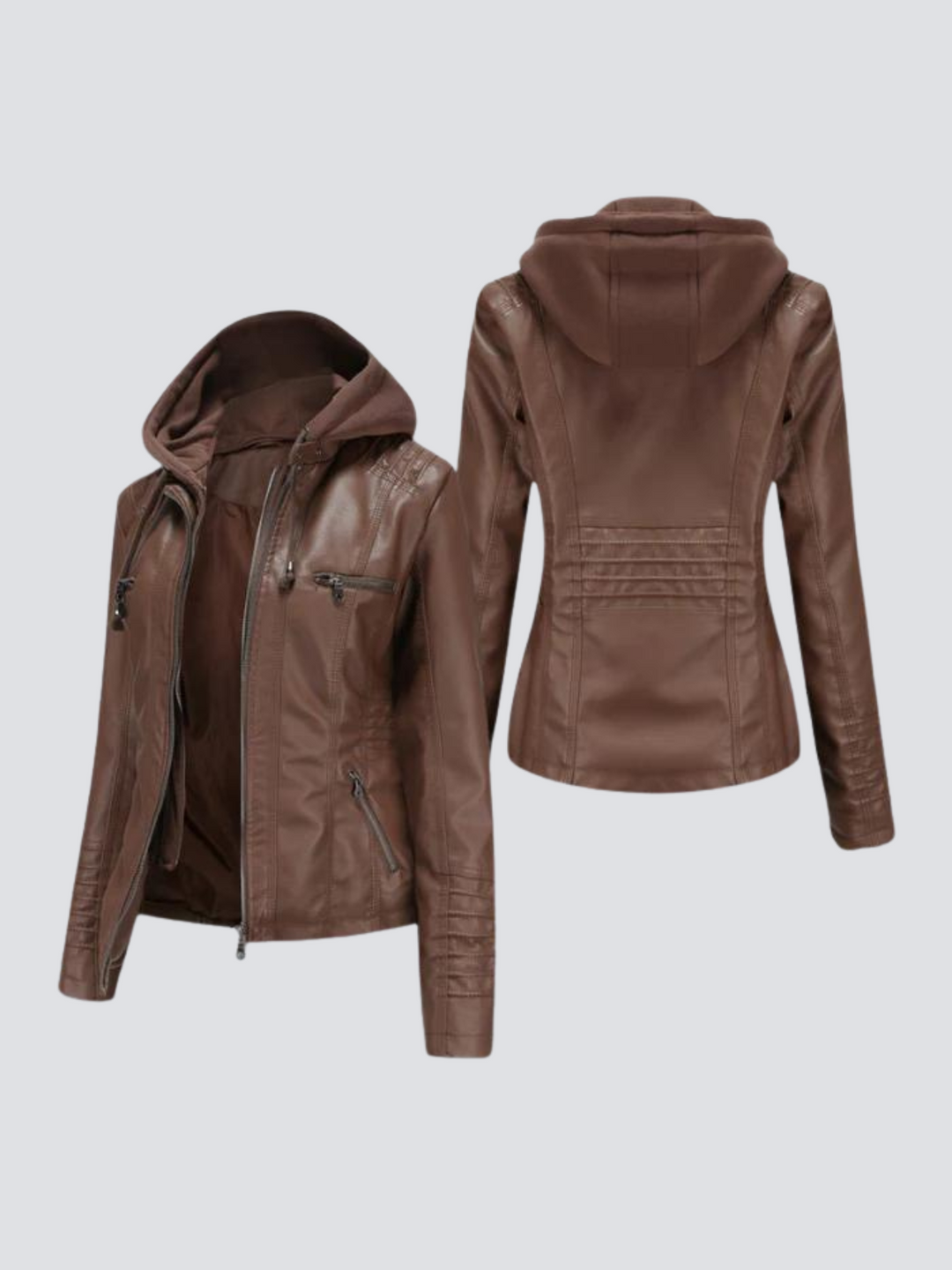 Drune | Lässige Bequeme Lederjacke