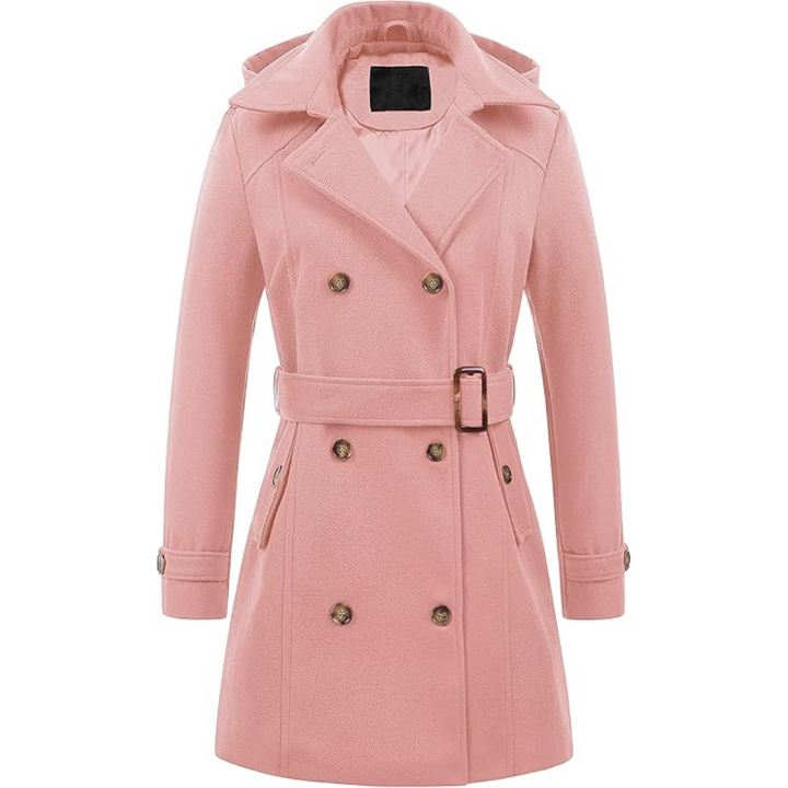 Drune | Gewatteeter Wintertrenchcoat mit Kapuze Nina