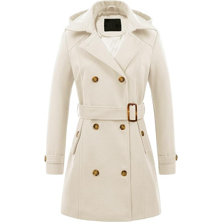 Drune | Gewatteeter Wintertrenchcoat mit Kapuze Nina