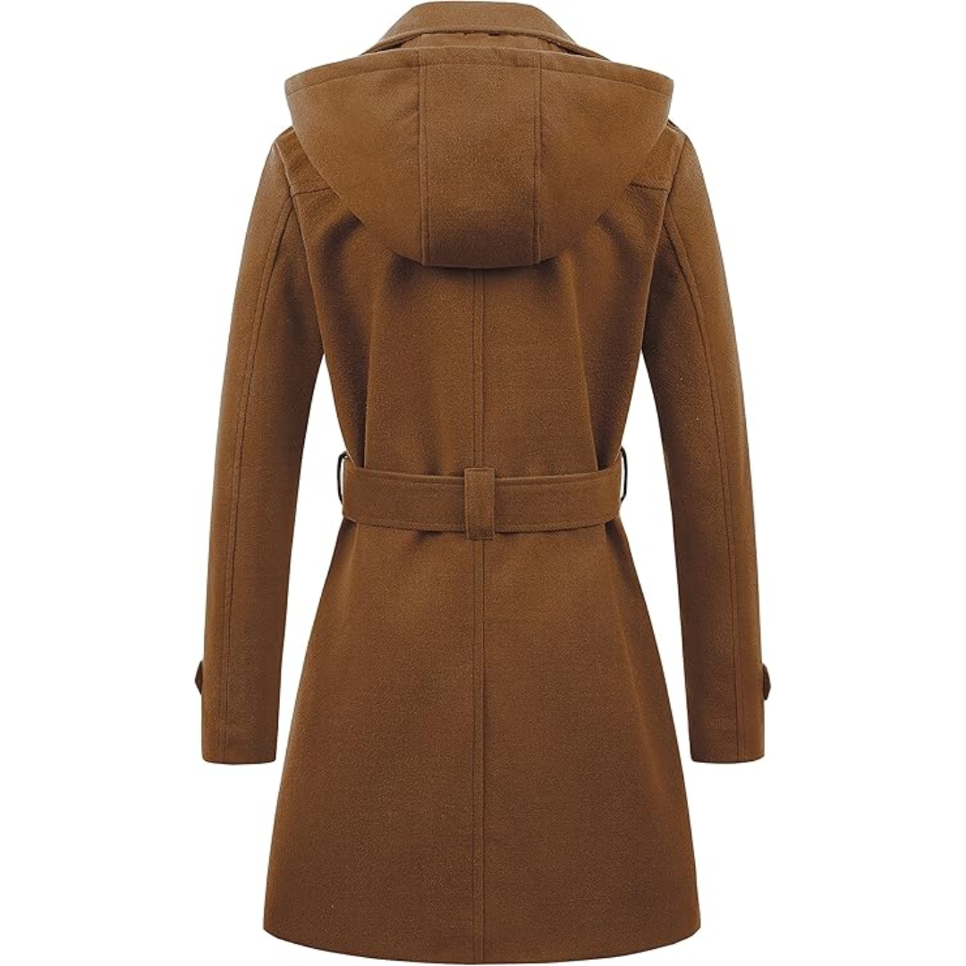 Drune | Gewatteeter Wintertrenchcoat mit Kapuze Nina