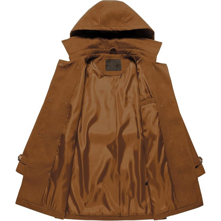 Drune | Gewatteeter Wintertrenchcoat mit Kapuze Nina
