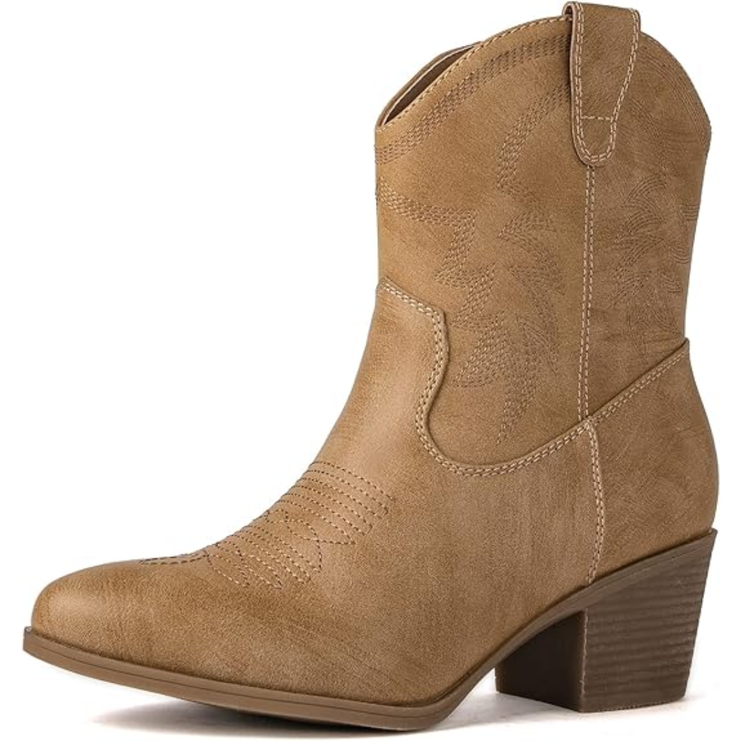 Klassische Mid High Cowgirl Stiefel - Tammy Drune