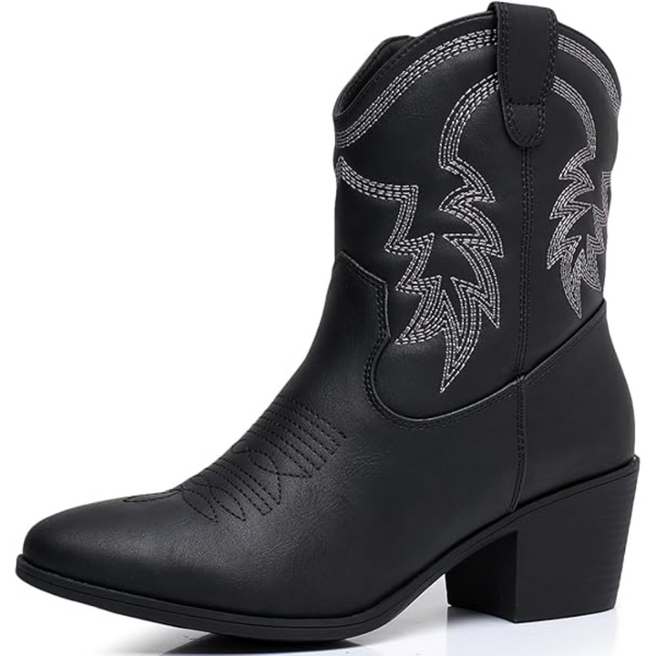 Klassische Mid High Cowgirl Stiefel - Tammy Drune
