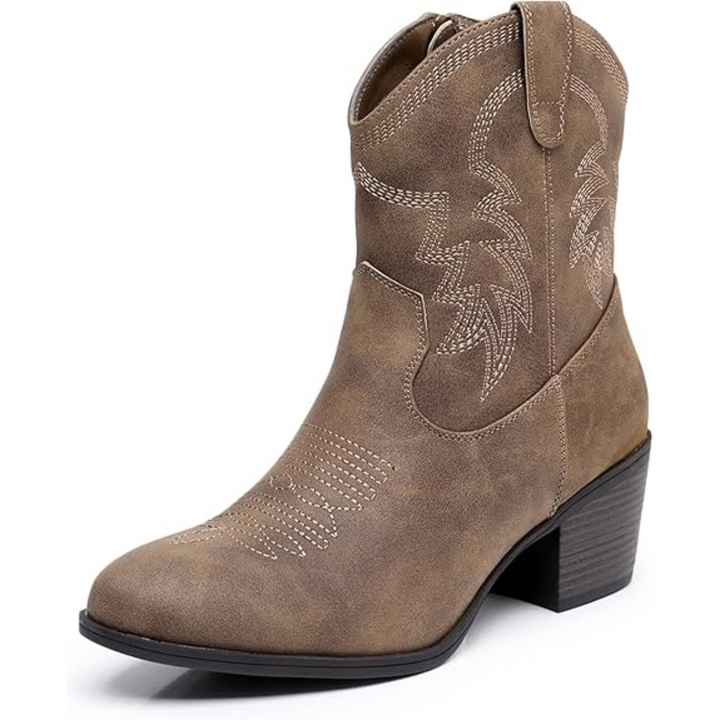 Klassische Mid High Cowgirl Stiefel - Tammy Drune