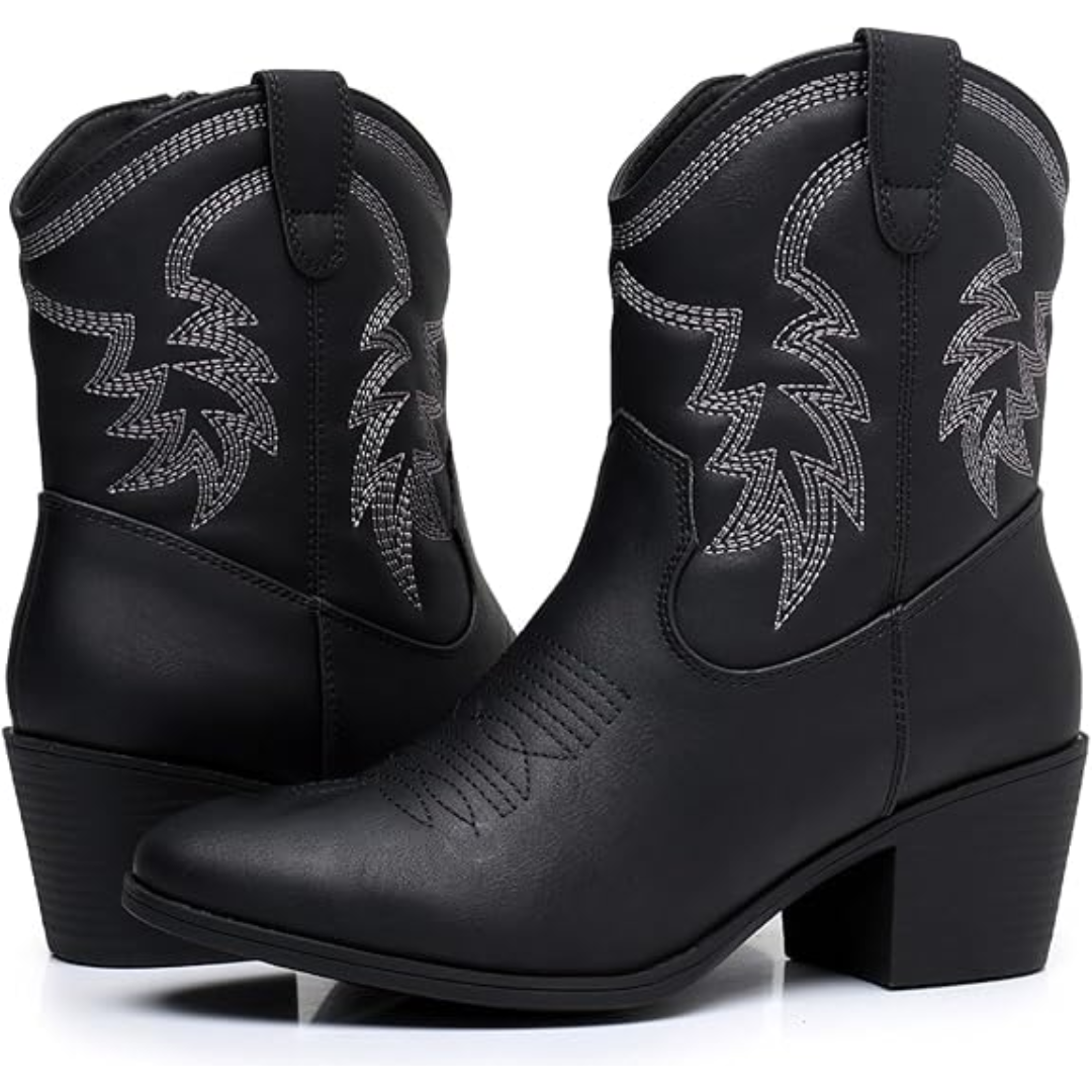 Klassische Mid High Cowgirl Stiefel - Tammy Drune