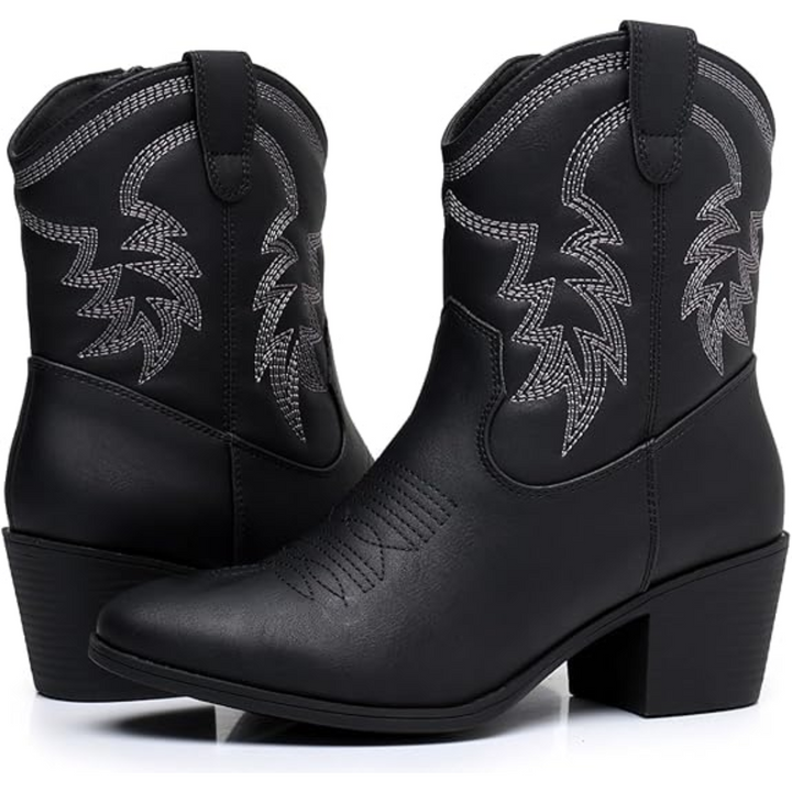 Klassische Mid High Cowgirl Stiefel - Tammy Drune