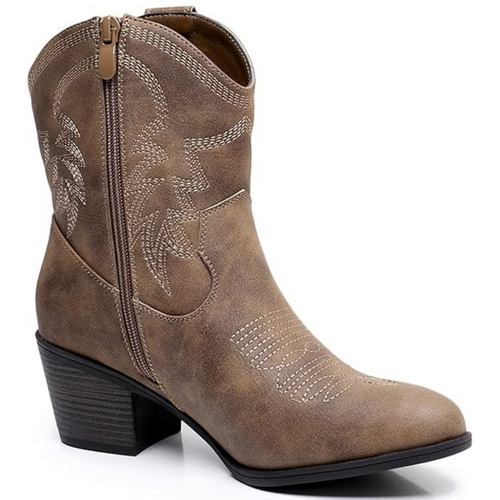 Klassische Mid High Cowgirl Stiefel - Tammy Drune