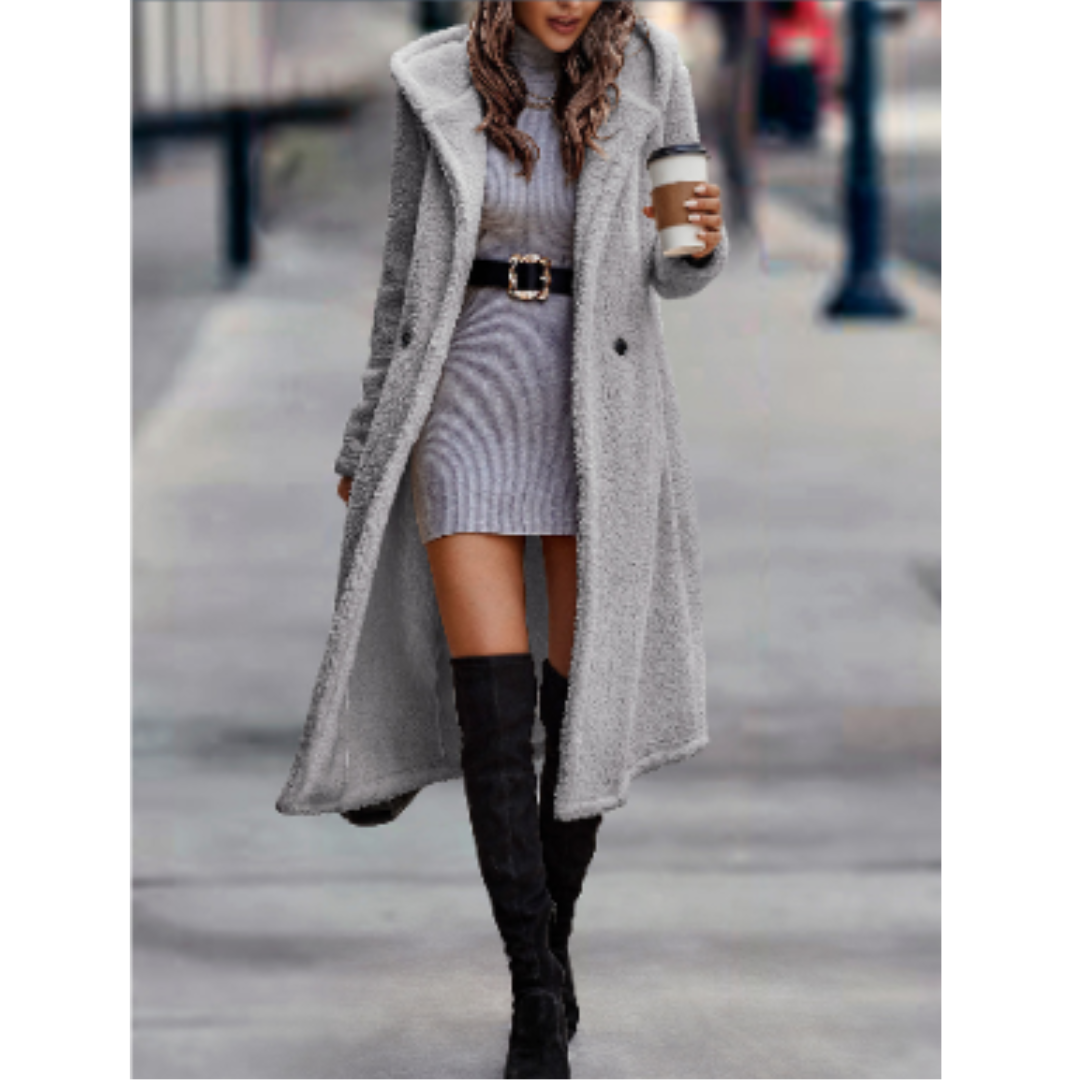 Drune | Damen Klassischer Winter Mantel Warme
