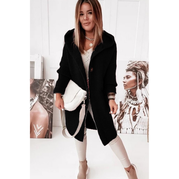 Drune | Cardigan für Damen - Mit Kapuze