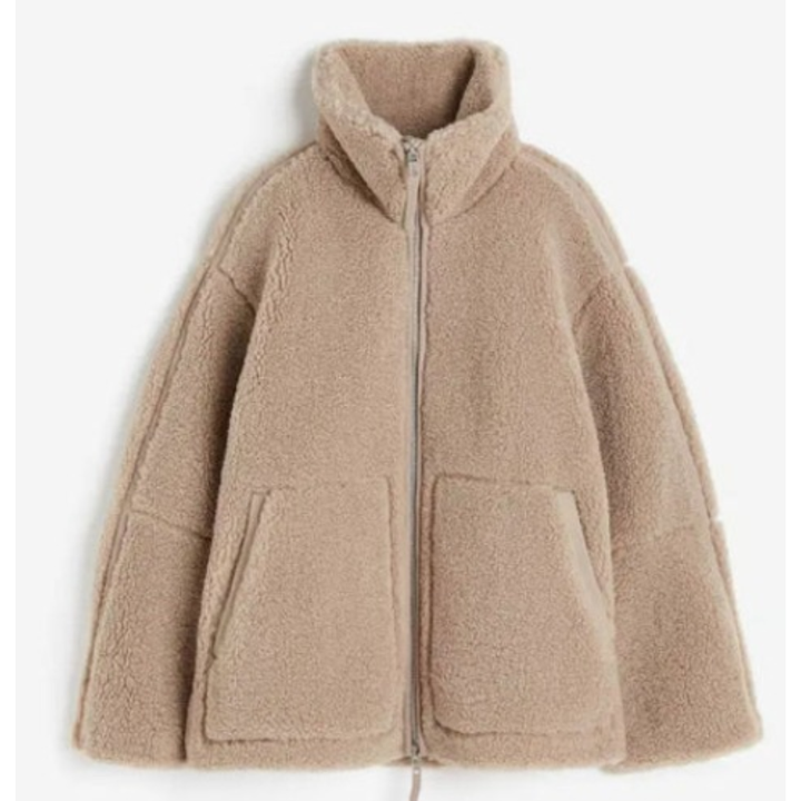 Drune | Damen Teddy Mantel Gemütlich