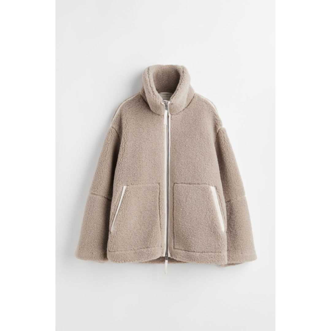 Drune | Damen Teddy Mantel Gemütlich
