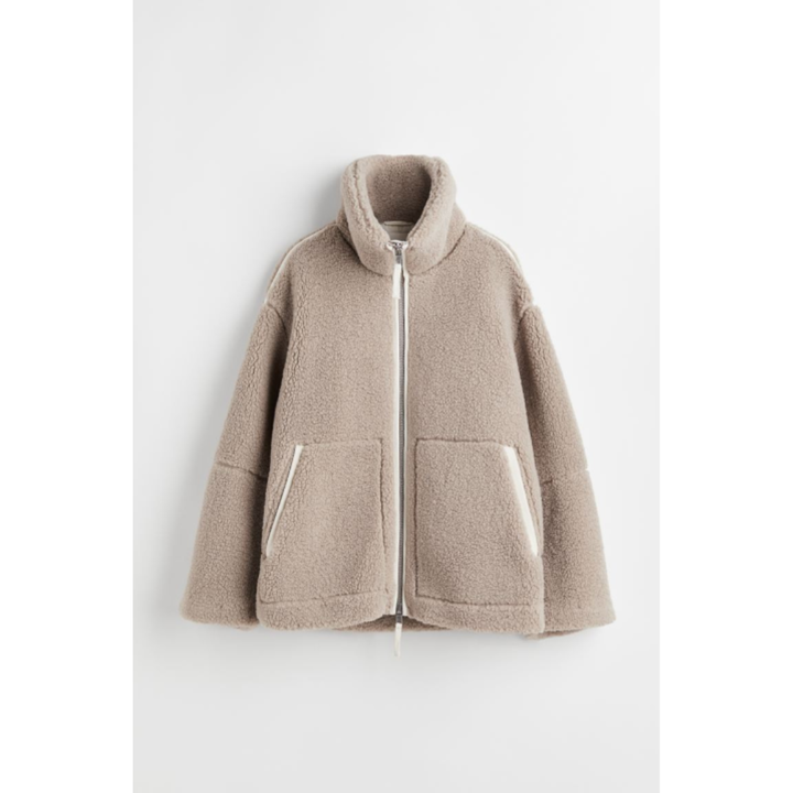 Drune | Damen Teddy Mantel Gemütlich