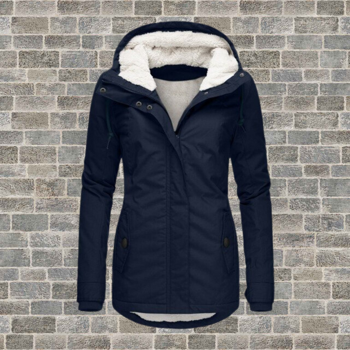 Drune | Warme Baumwoll-Sherpa-Jacke