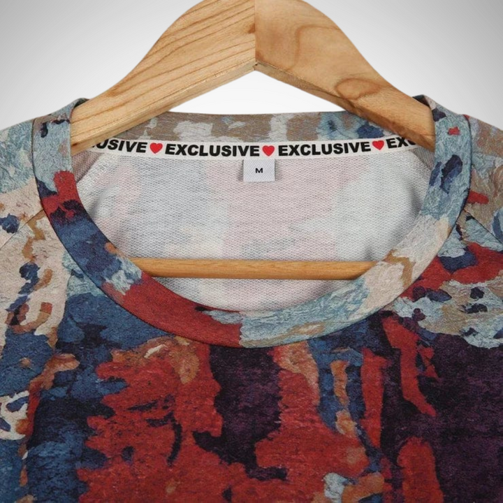 Drune | Abstract Print Pullover