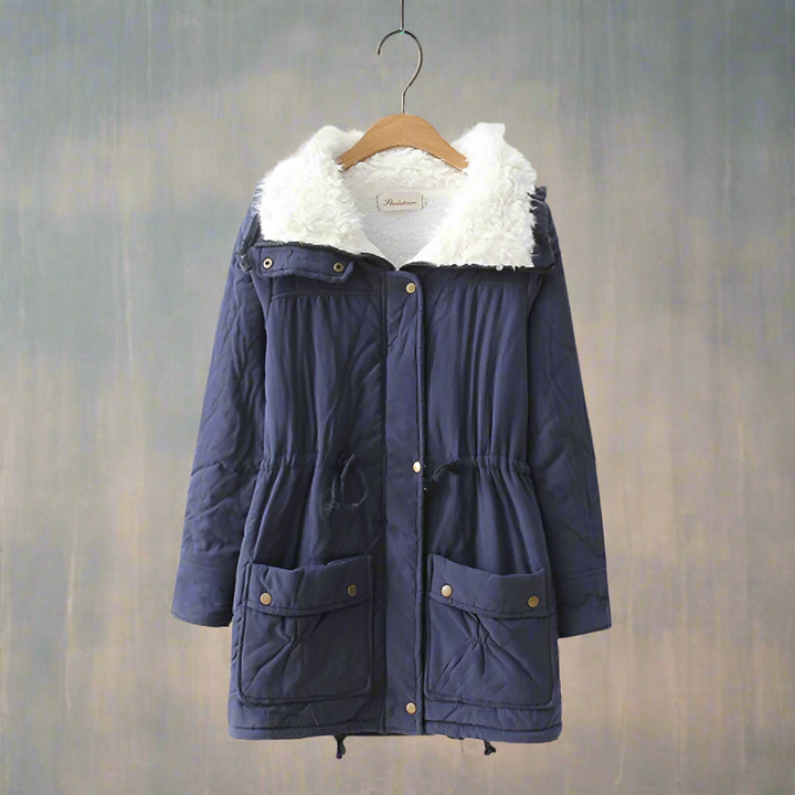 Drune | Warme Baumwoll Winterjacke damen Mit Kapuze