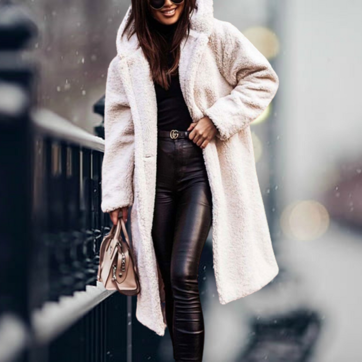 Drune | Warme Teddy Winterjacke
