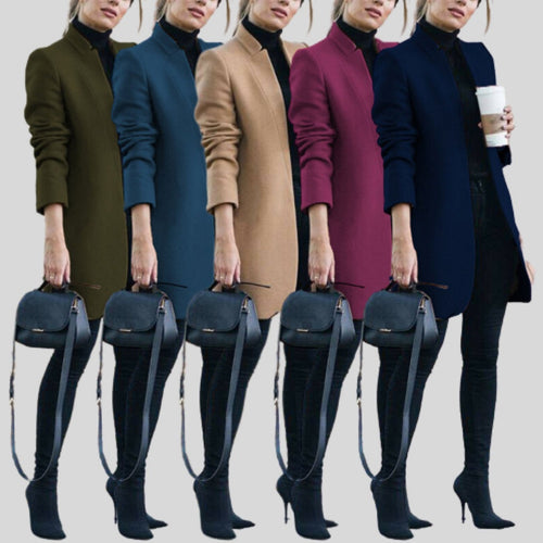 Drune | Damen Herbst Winter Wollblazer - Stilvoll & Warm für Kalte Tage