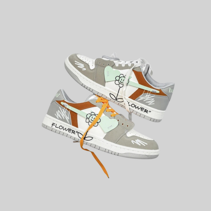 Drune - Sneakers - Schick - Atmungsaktiv Hip-Hop Punk Graffiti